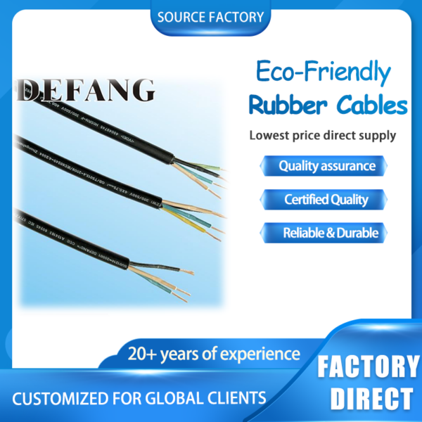 H05RR-F / H05RN-F Specifications Table